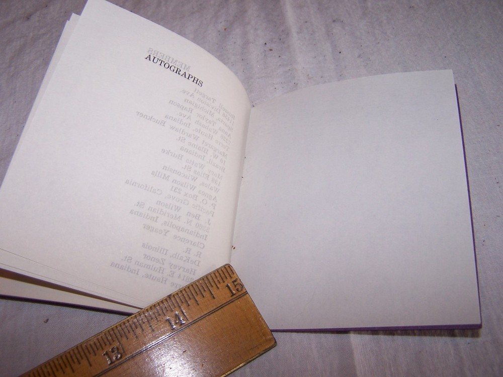 1921 - 1961 BRAZIL HIGH SCHOOL Reunion Program