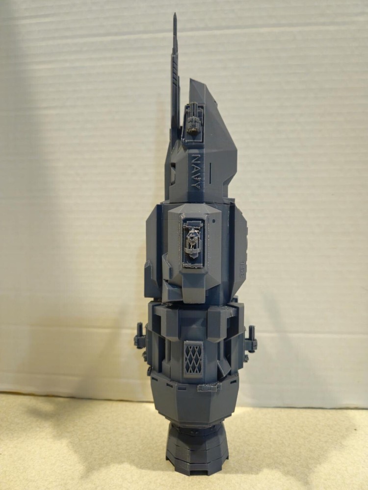 3d printed The Expanse, Martian Gunship Fully Assembled 10in Model
