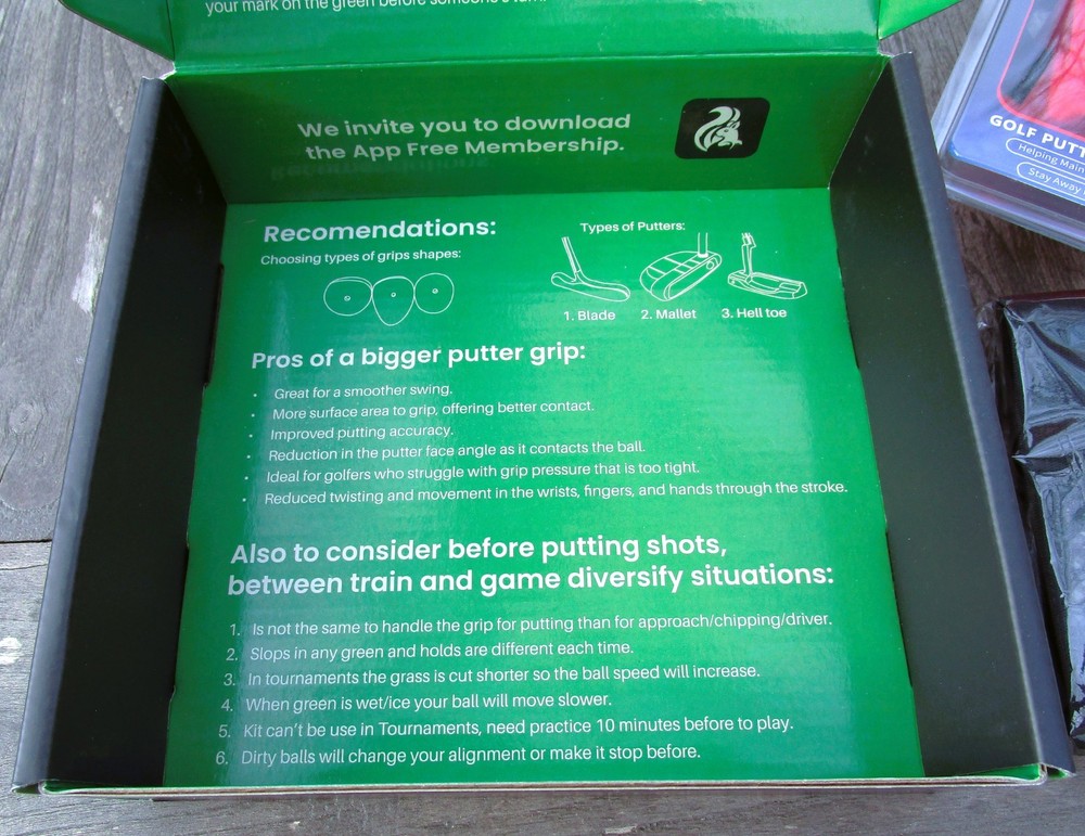 ENGI Products Golf Putting Training Aid Kit