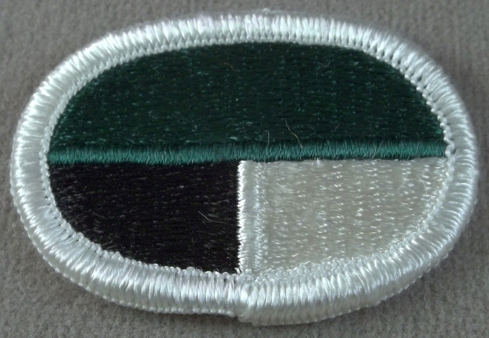 US Army1st Special Operations Command Airborne Para Oval Patch
