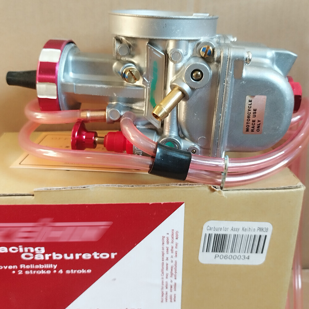 PWK38 38mm Carburetor for Keihin Honda Suzuki Yamaha Kawasaki KX250 CR250 RM250