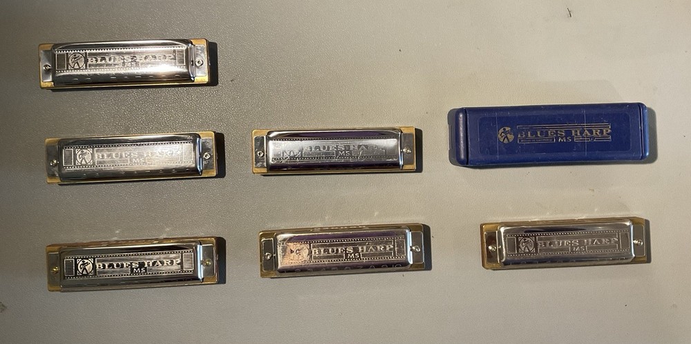 Hohner Blues Harp Harmonica - Multiple Keys