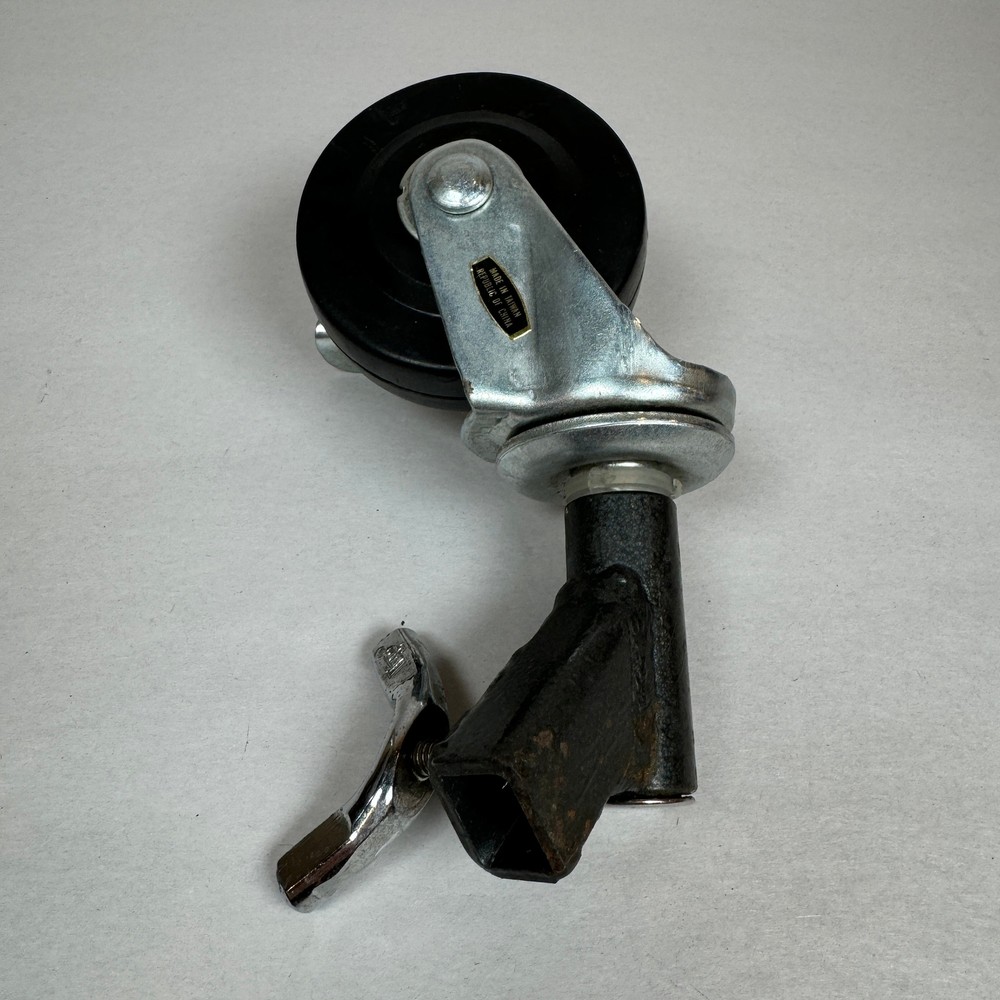 Latin Percussion LP764 Percussion Table Casters Single Black #2