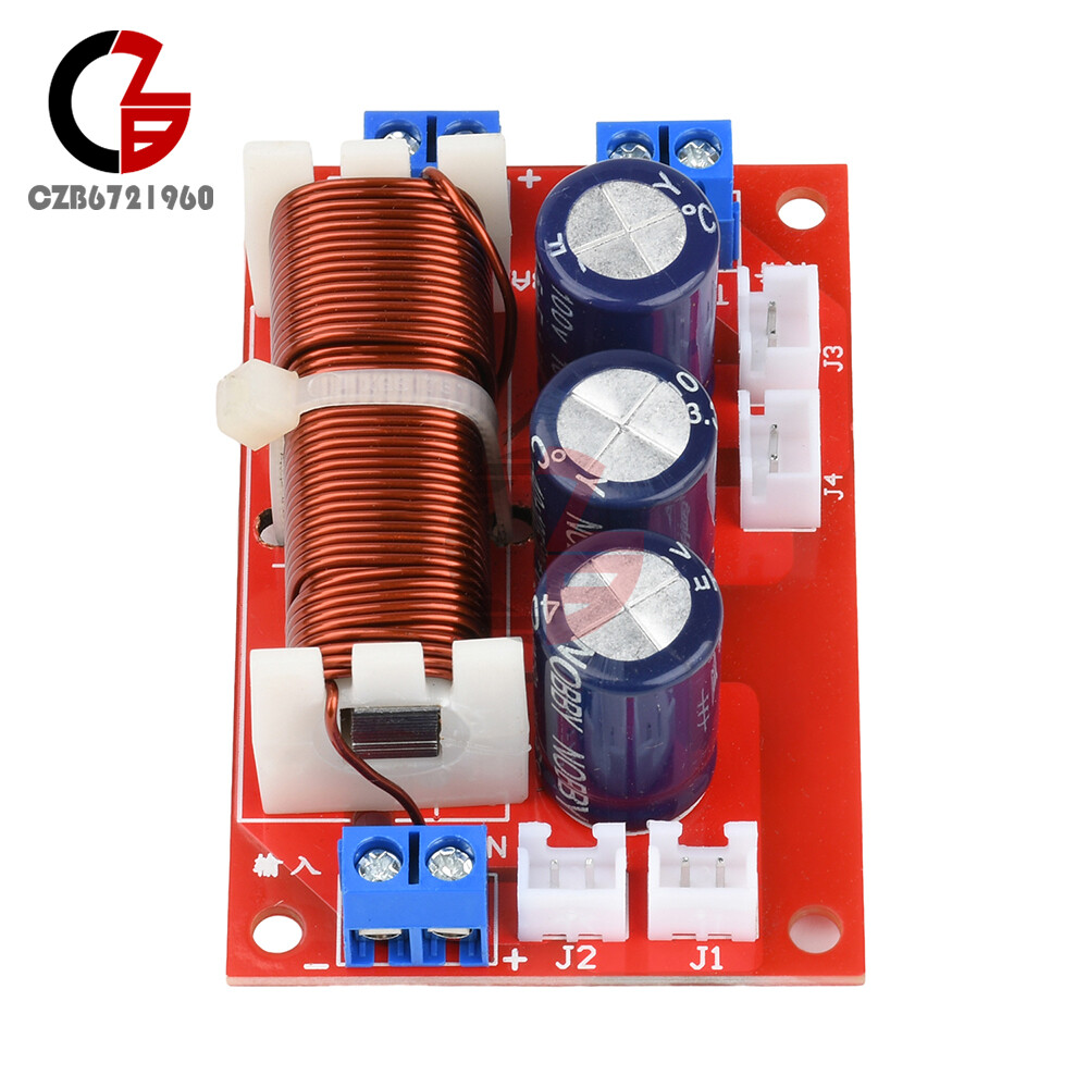 Speaker Frequency Divider Audio Crossover Board 2 Way 100Hz-10KHz Adjustable