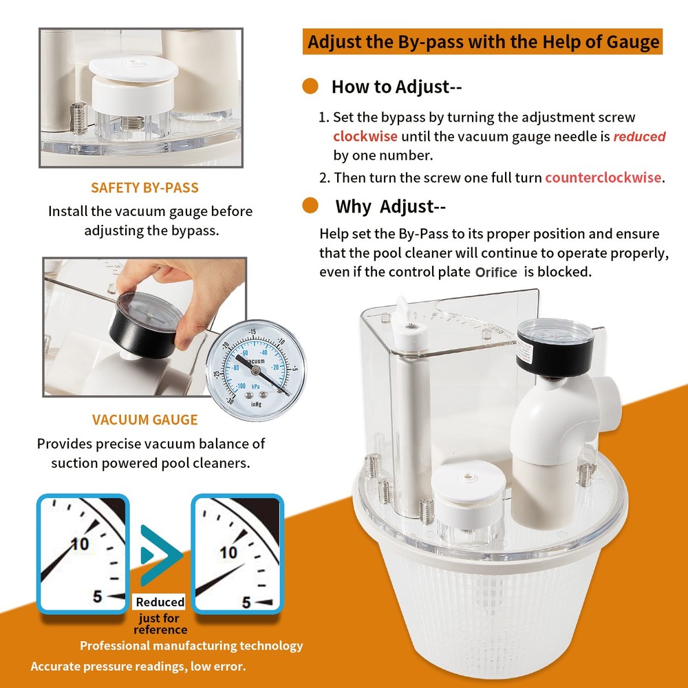 R211100 Vac-Mate Pool Cleaner Dispenser Box/Multi-Function Vacuum Skimmer Attach