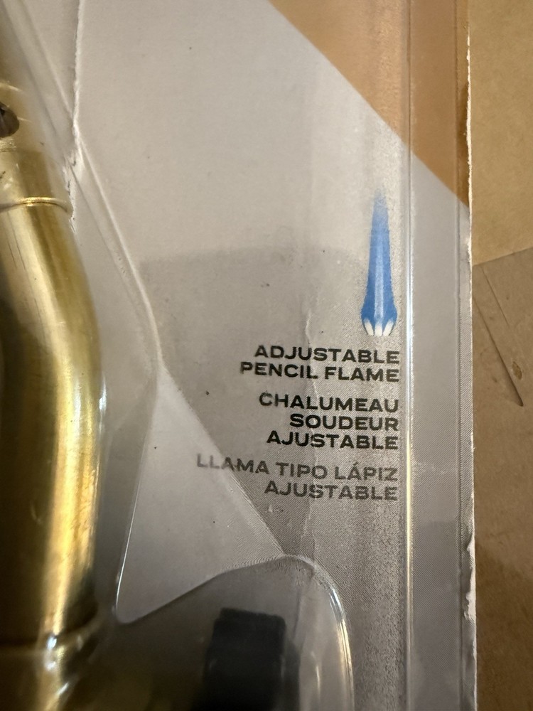Bernzomatic Brass Pencil Flame Propane Torch Head