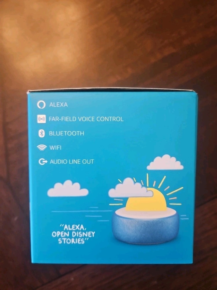 Amazon Echo Dot Kids Edition with Alexa Voice Control - Blue