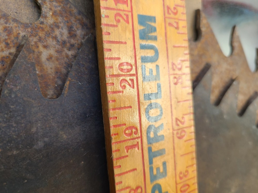 20.5" Saw Mill Blade Rustic Decor
