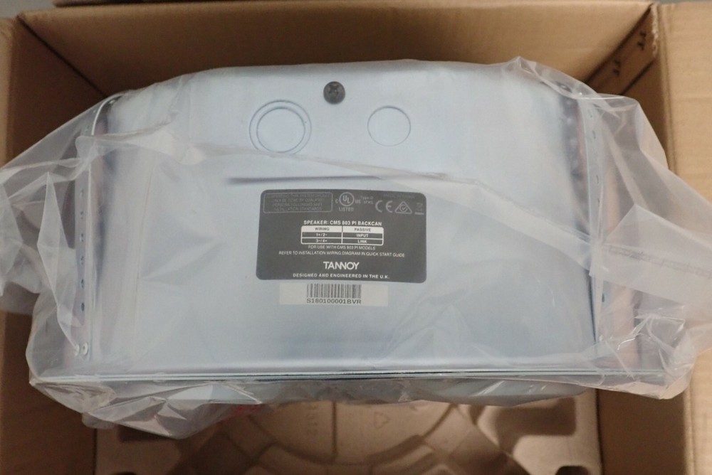 Tannoy CMS 803 PI 16 OHM Backcan - NEW