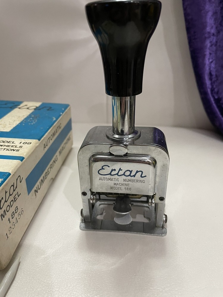 Ertan Model 188 Automatic Numbering Machine