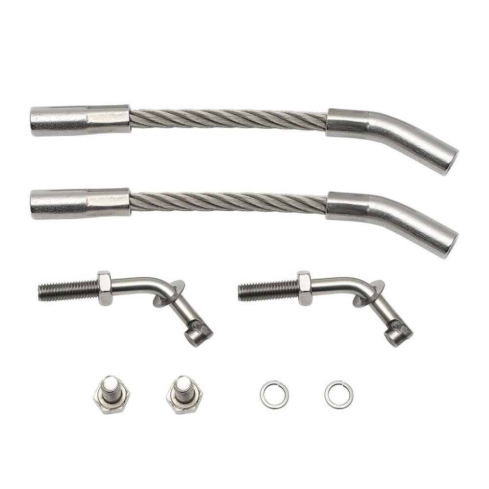 Left+Right Ice Scratchers Carbide Tips Snowmobile Reverse Compatible Universal