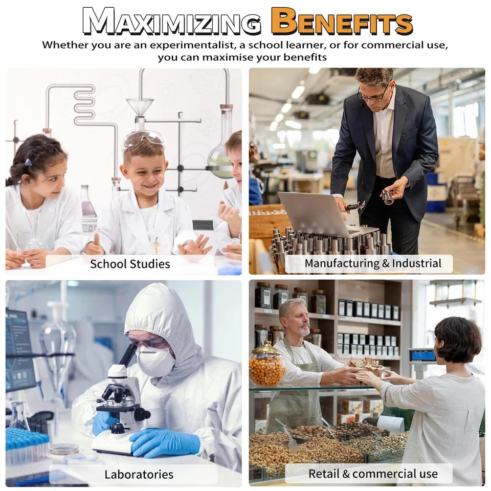 Digital Lab Scale, MEIYA Gram Scale 600g by 0.01g Accuracy, Multi-Function