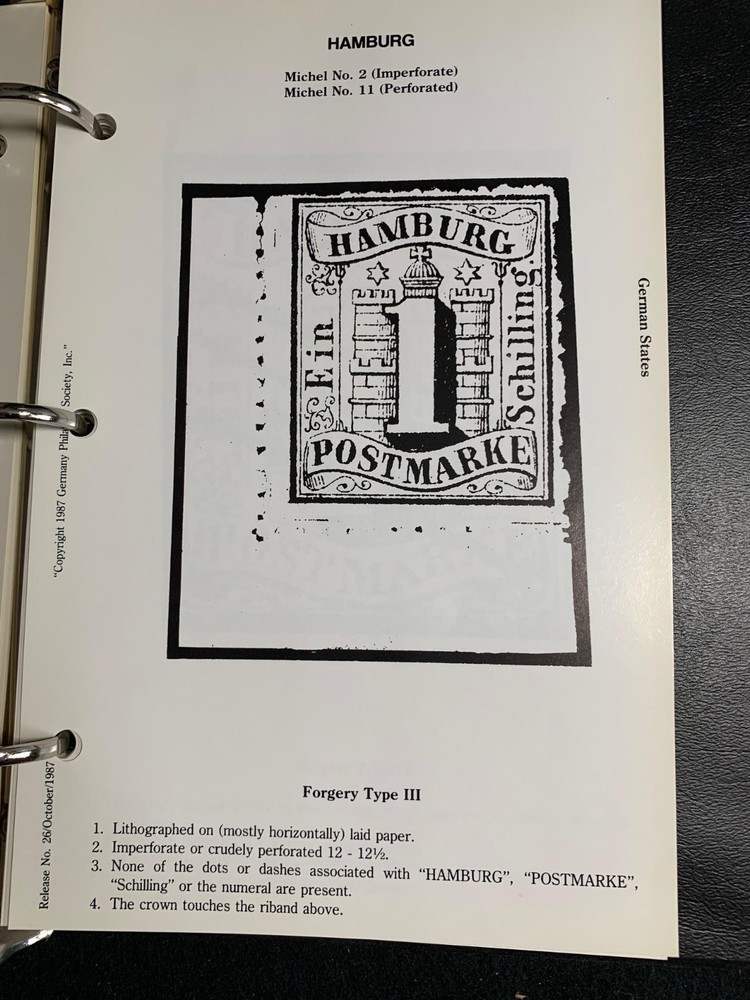 GPS Refernce Manual of (Germany) Forgeries - Dr Werner M Bohne - Vols 5 10