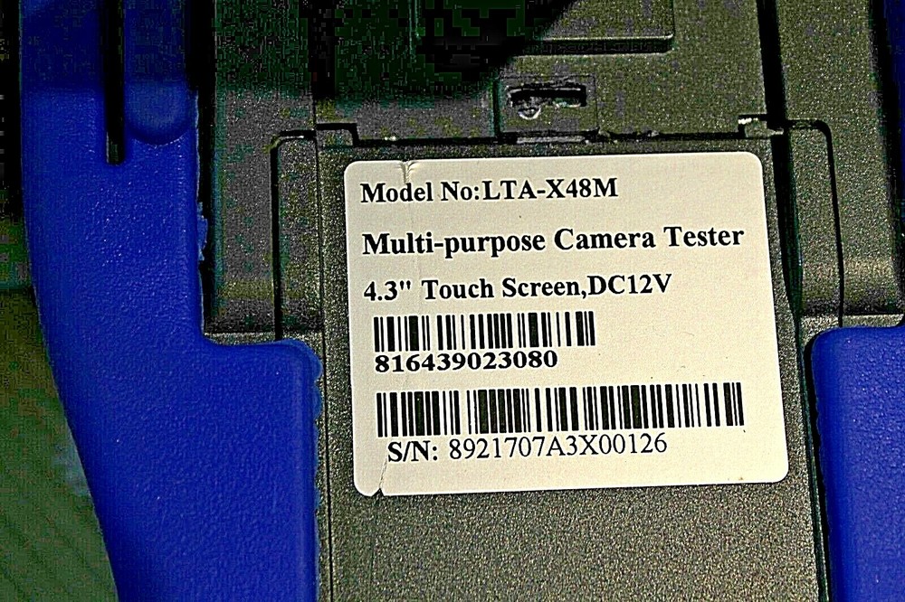 LTS LTA-X48M 4.3 inch Multi-Purpose Camera Teste ( IPC TESTER )