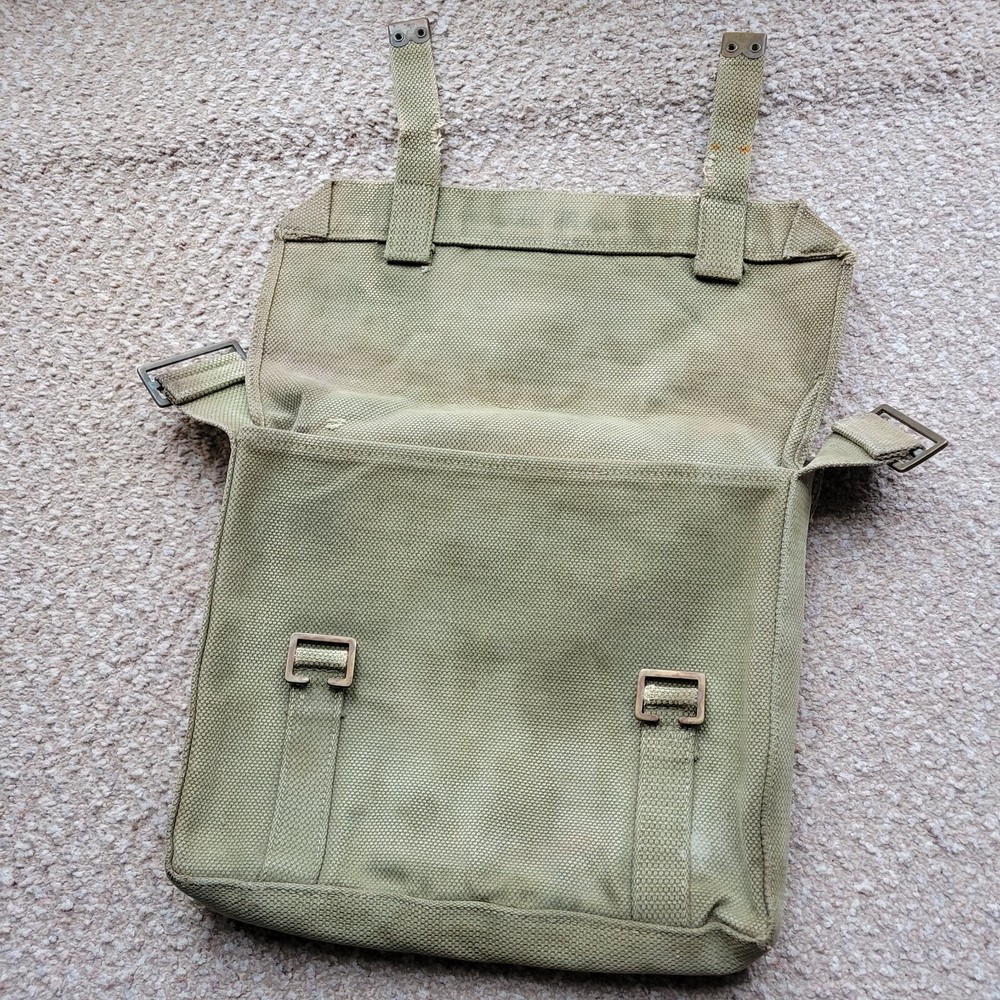 WW1 BRITISH ARMY WEBBING SMALL PACK BAG 1908 PATTERN 08
