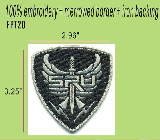 FLASHPOINT SRU T.V. SHOW TACTICAL PATCH - FPT20