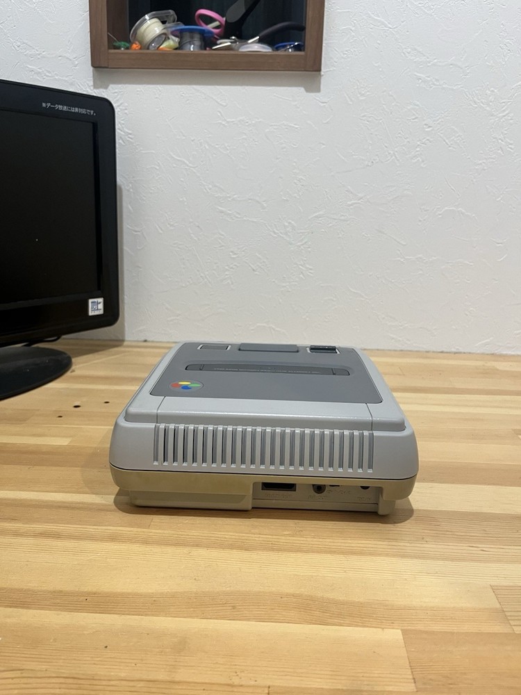 Super Famicom Console Bundle w/ 2 Pads Game & Power Supply Tested