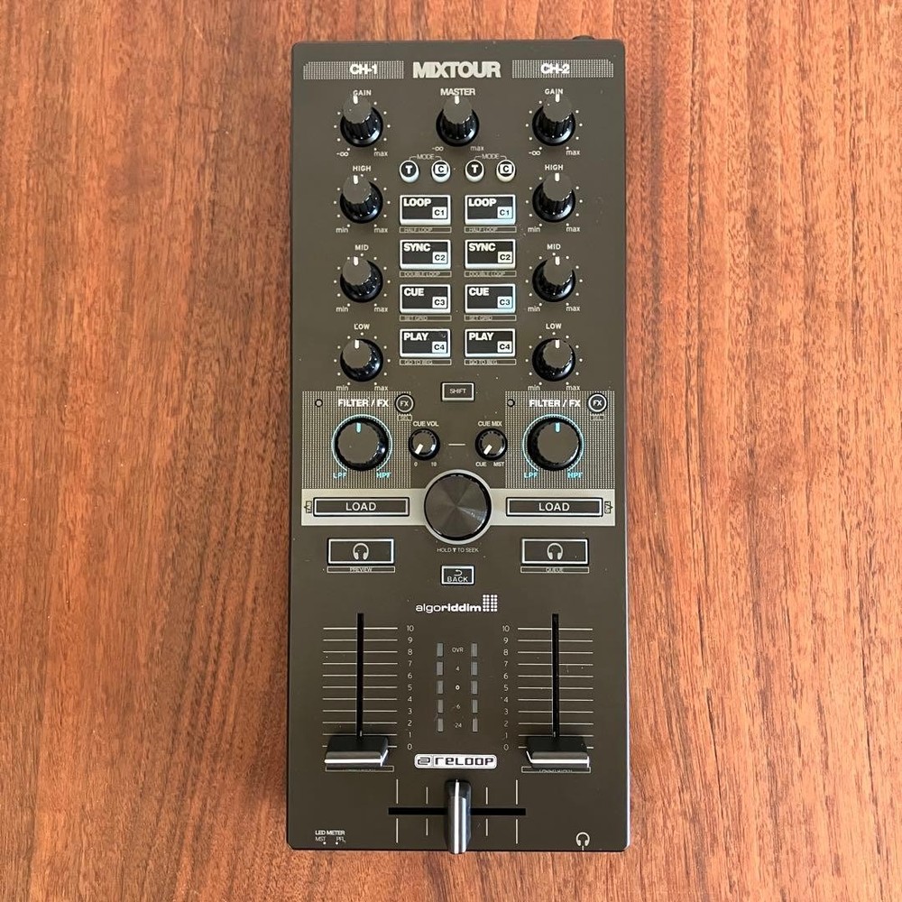 RELOOP MixTour Algoriddim DJ Controller Audio Interfaces