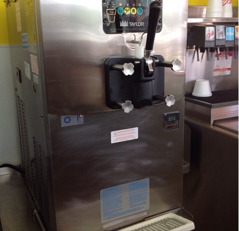 Taylor soft ice cream machine