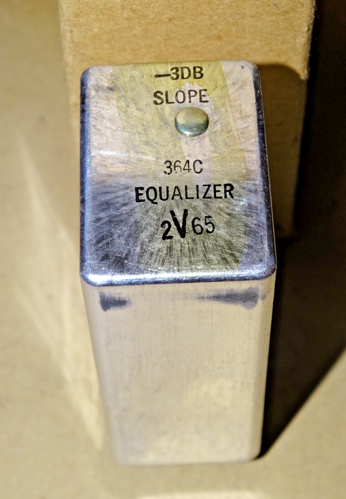 Western Electric Type 364C Equalizer, NOS, -3DB