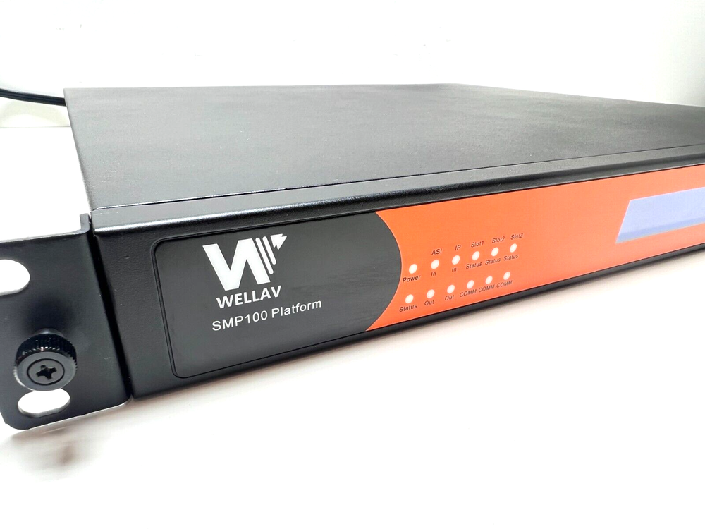 Wellav SMP100 ASI/IP IPTV H.264 ASI Streaming Multiplexing, Receiving, Encoder