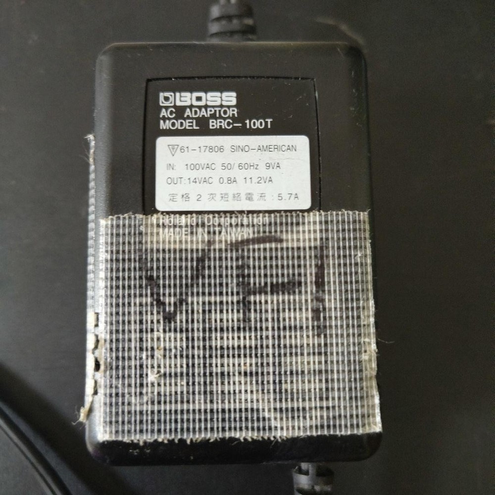 Boss VF-1 Multi Effects Processor 24-bit Rack w/ Adapter Tested from japan