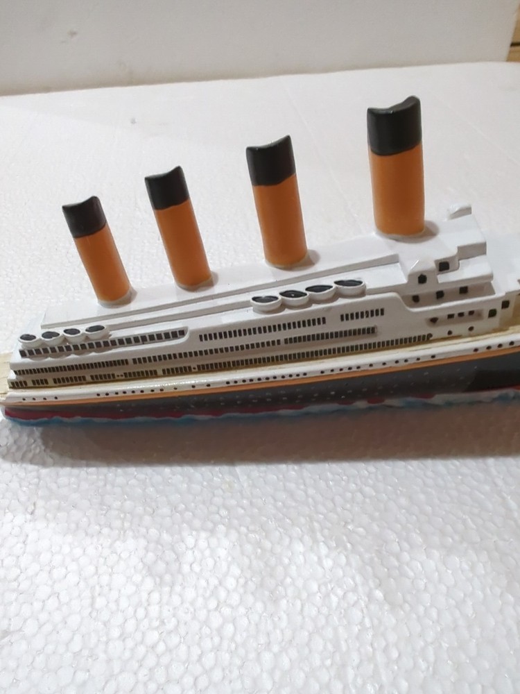Titanic 3D Ship With Authentic Coal