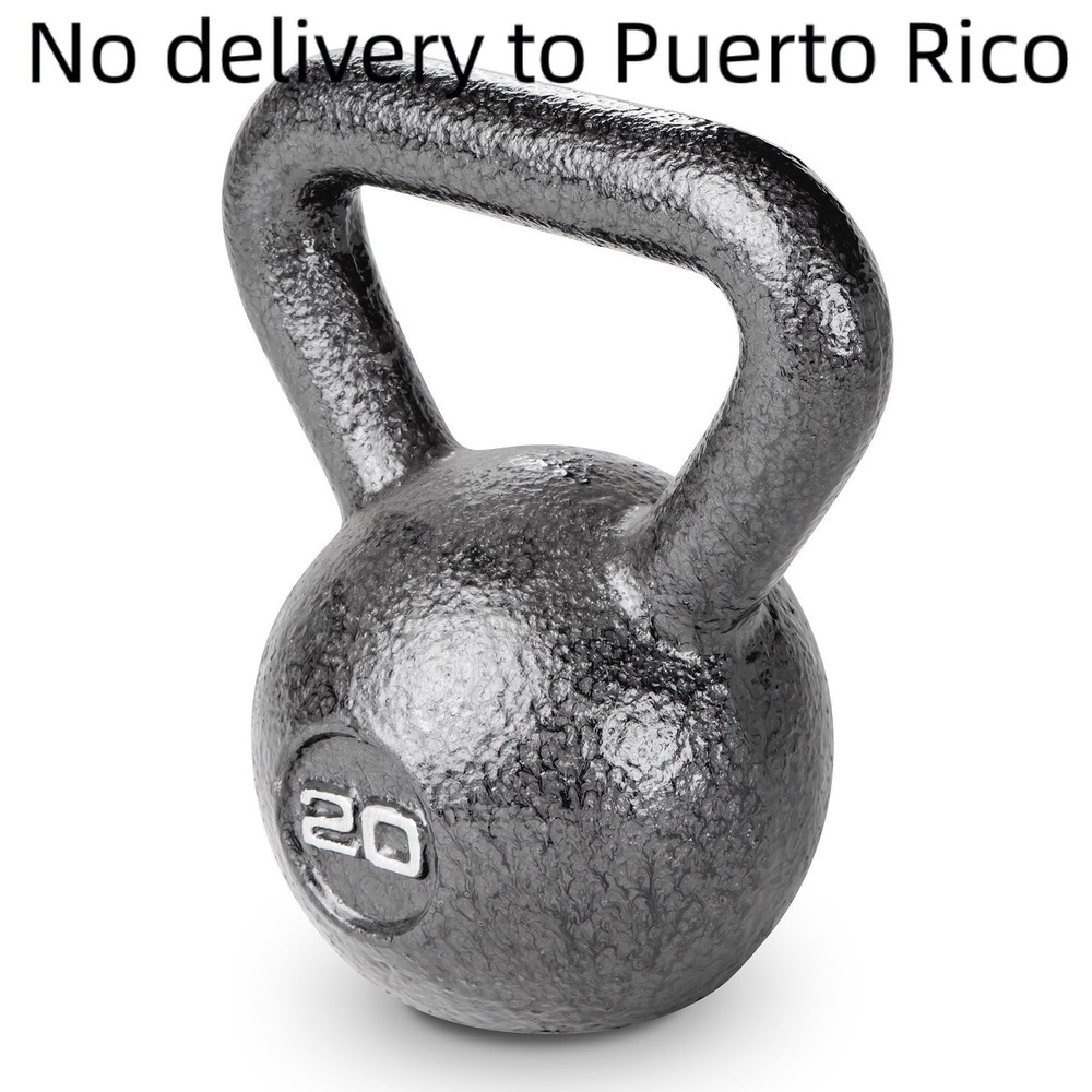 20lb Cast Iron Kettlebell, Single