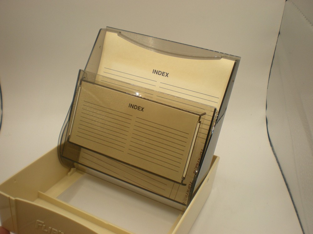 Vintage Flip’N’File 15 Disc Storage Computer