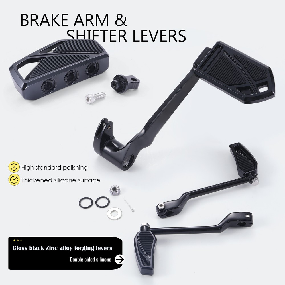 Phantom Front & Rear Floorboard System for Harley Touring FLHX (2014-Present)