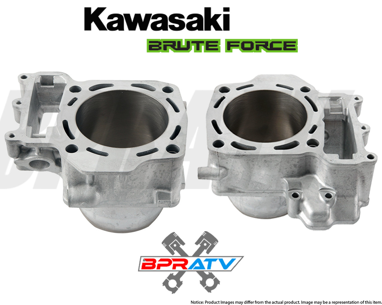 Kawasaki Brute Force 750 Stock Top Rebuild Kit Cylinders Wiseco Pistons Cometic