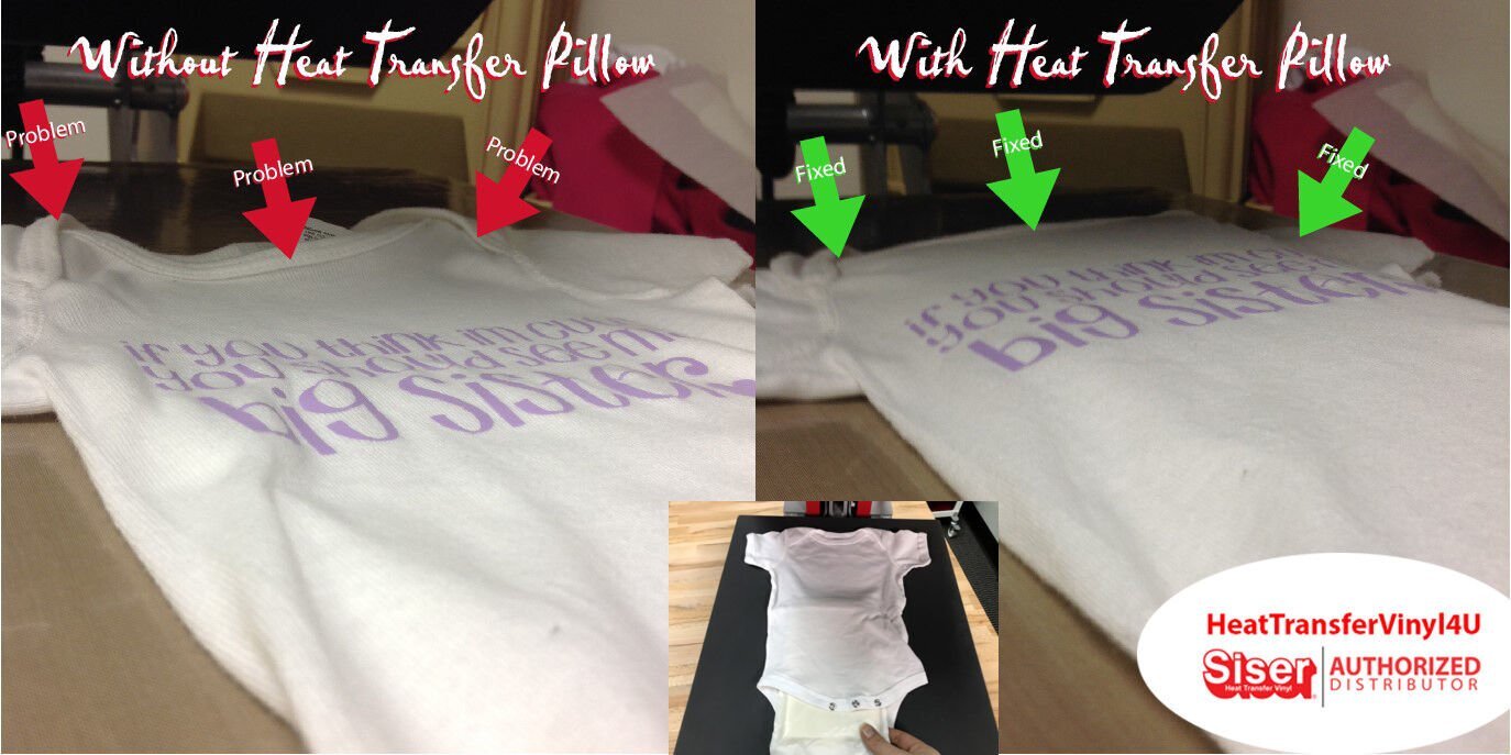 Siser Heat Transfer Pillows *Multiple Sizes Available* FREE SHIPPING