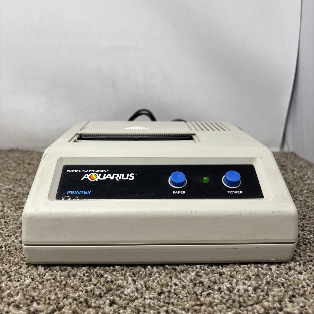 Aquarius Computer Game System PRINTER #4210 1982 Mattel UNTESTED AS IS!