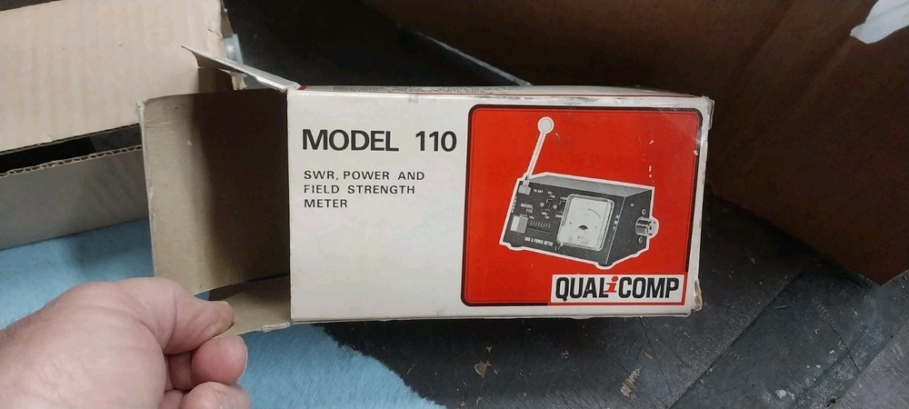 Qual-Comp Model 110 Power Meter Standing Wave Bridge device