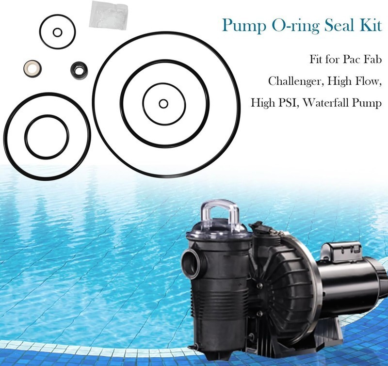 Pool Pump O-Ring Seal Replacement Kit Rebuild Repair Kit for Challenger