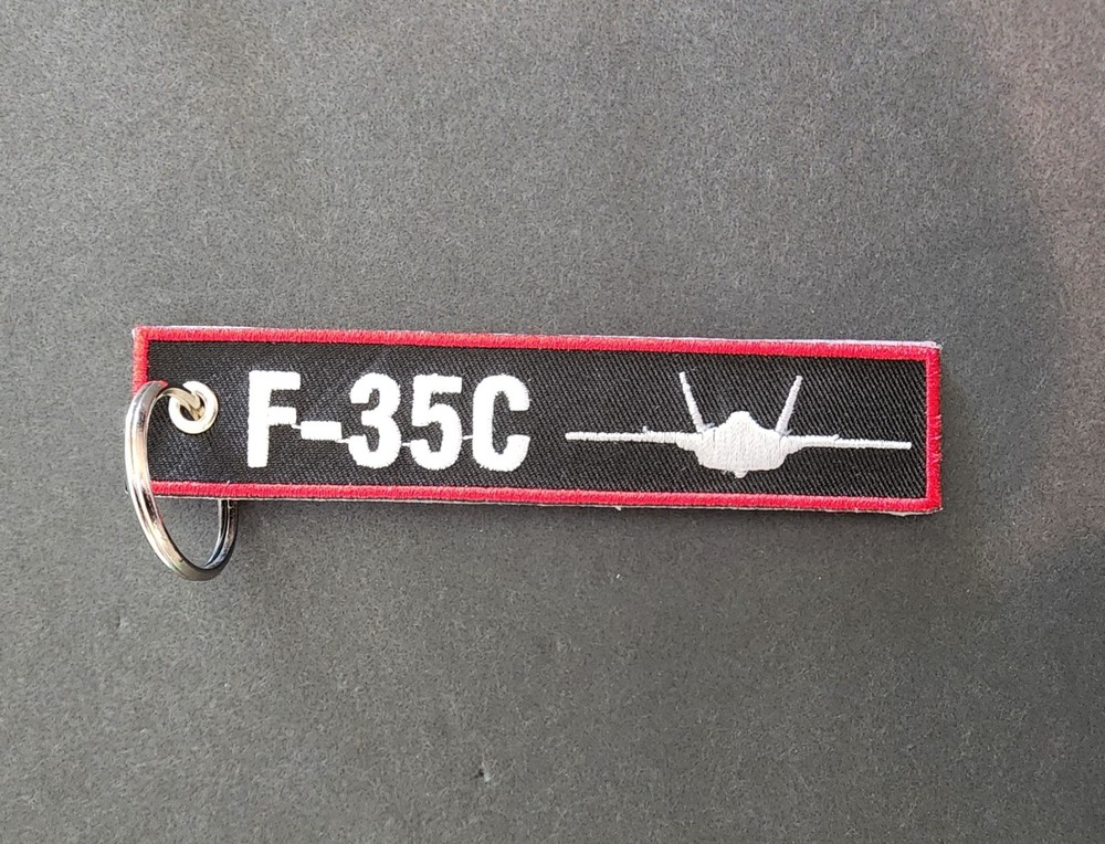 F-35C Remove Before Flight Keychain