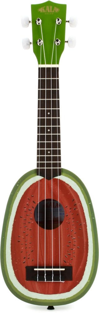 Kala Novelty Pineapple Soprano Ukulele - Watermelon