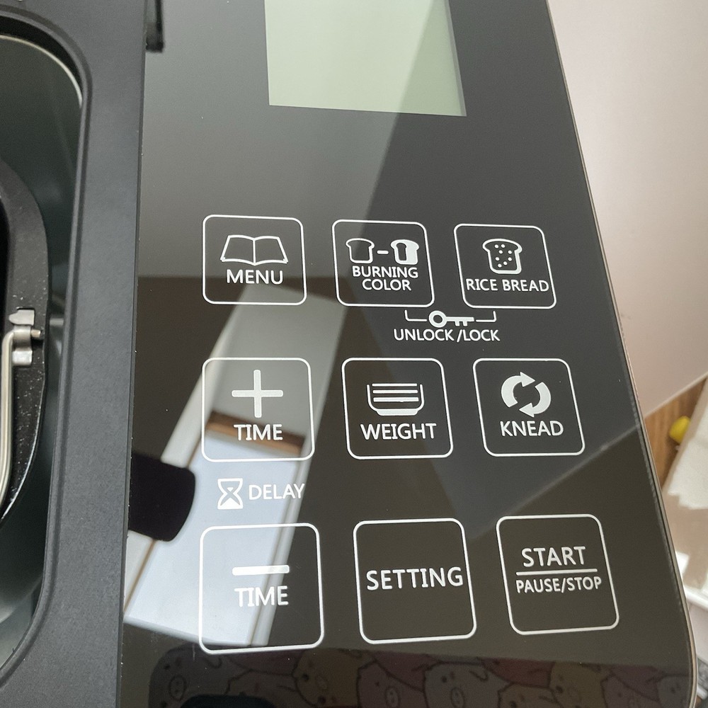 Moosoo BM8202 25 In 1 2lb Programmable Bread Machine Maker Digital Touch NEW