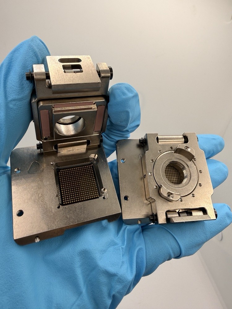 Precision Semiconductor Test Socket, LGA/BGA Burn-in Clamshell Fixture