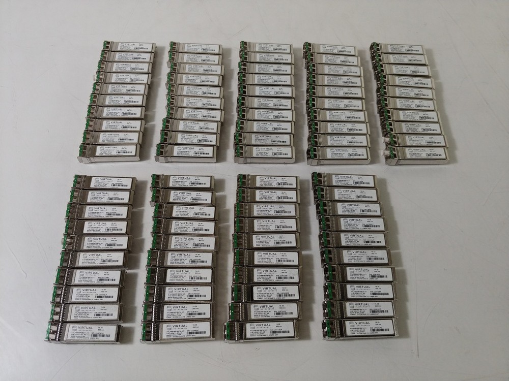 Virtual Instruments Assorted SFP Transceiver Modules Lot Of 90