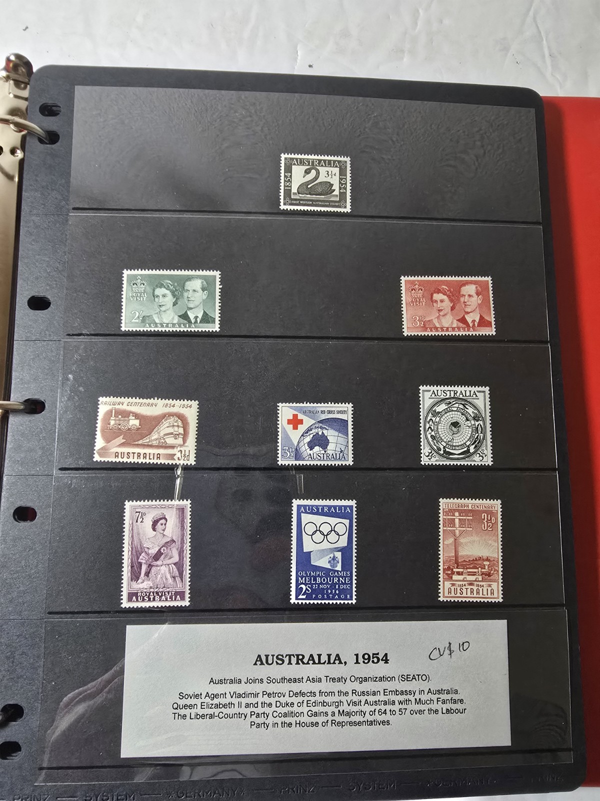 Joystamp: Australia Mint NH unique Stamps Album 1956 To 89 CV$356