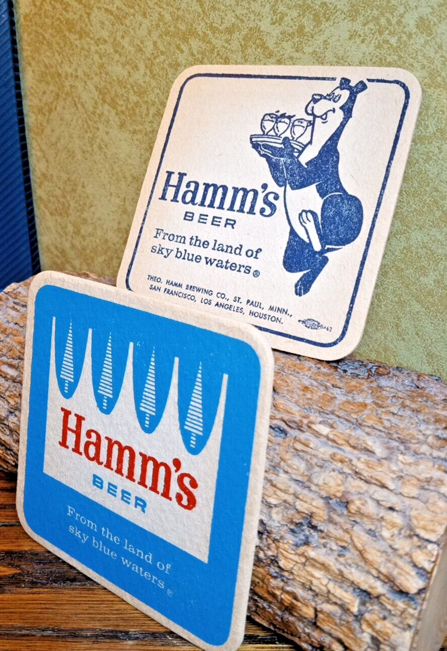 Hamm's Beer Coaster ... 1960s ... St. Paul Mn.
