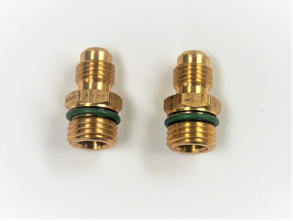R134a Quick Coupler Adapter Adjustable High/Low Side Car AC HVAC Conversion Kit
