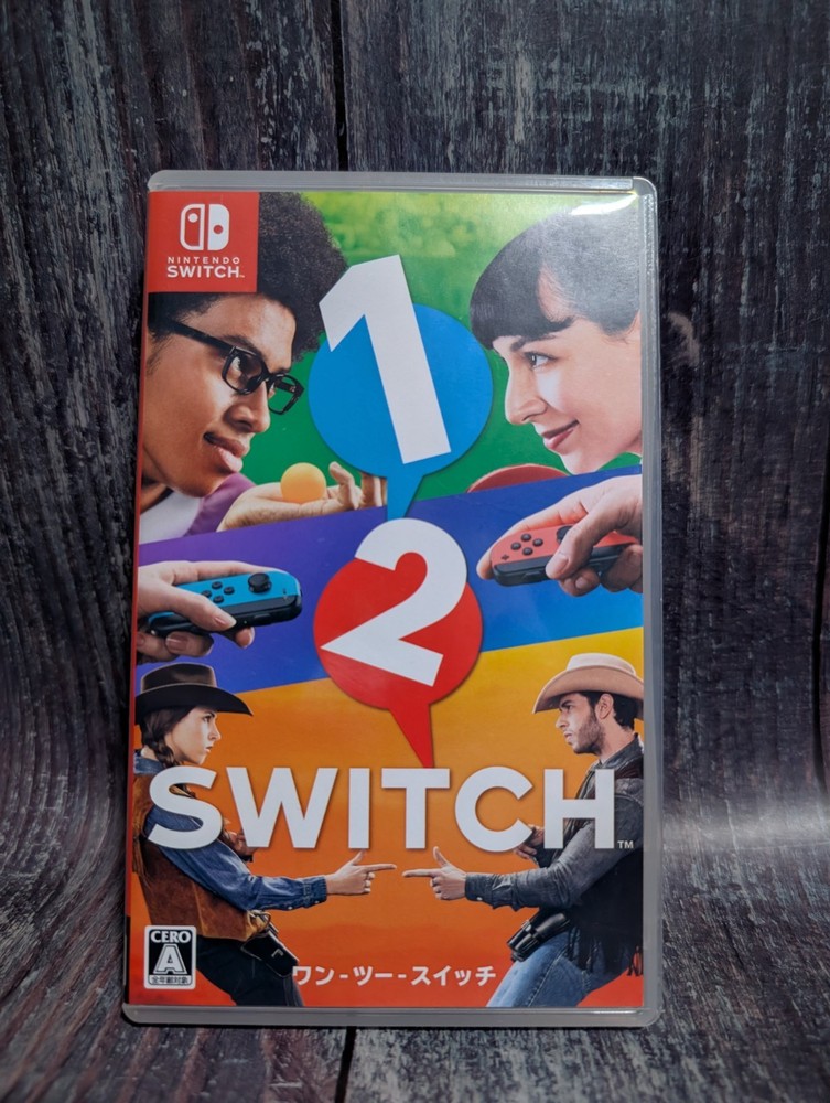 1-2-Switch  Nintendo Switch Japanese Japan Import Version - Case Only