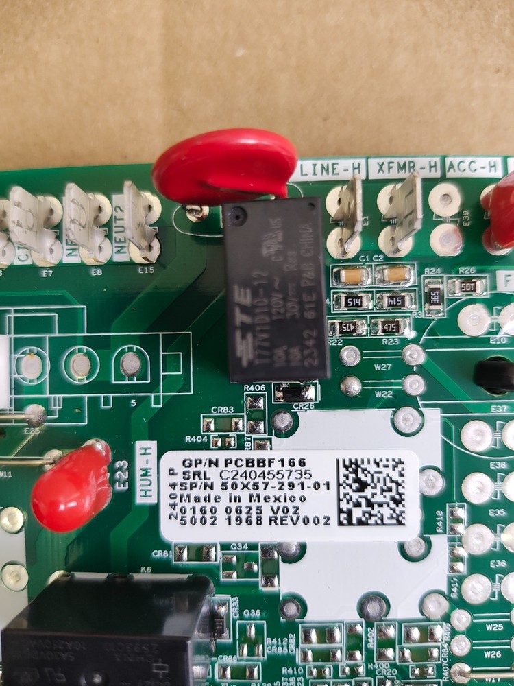 Emerson GP/N PCBBF166 Furnace Control Board