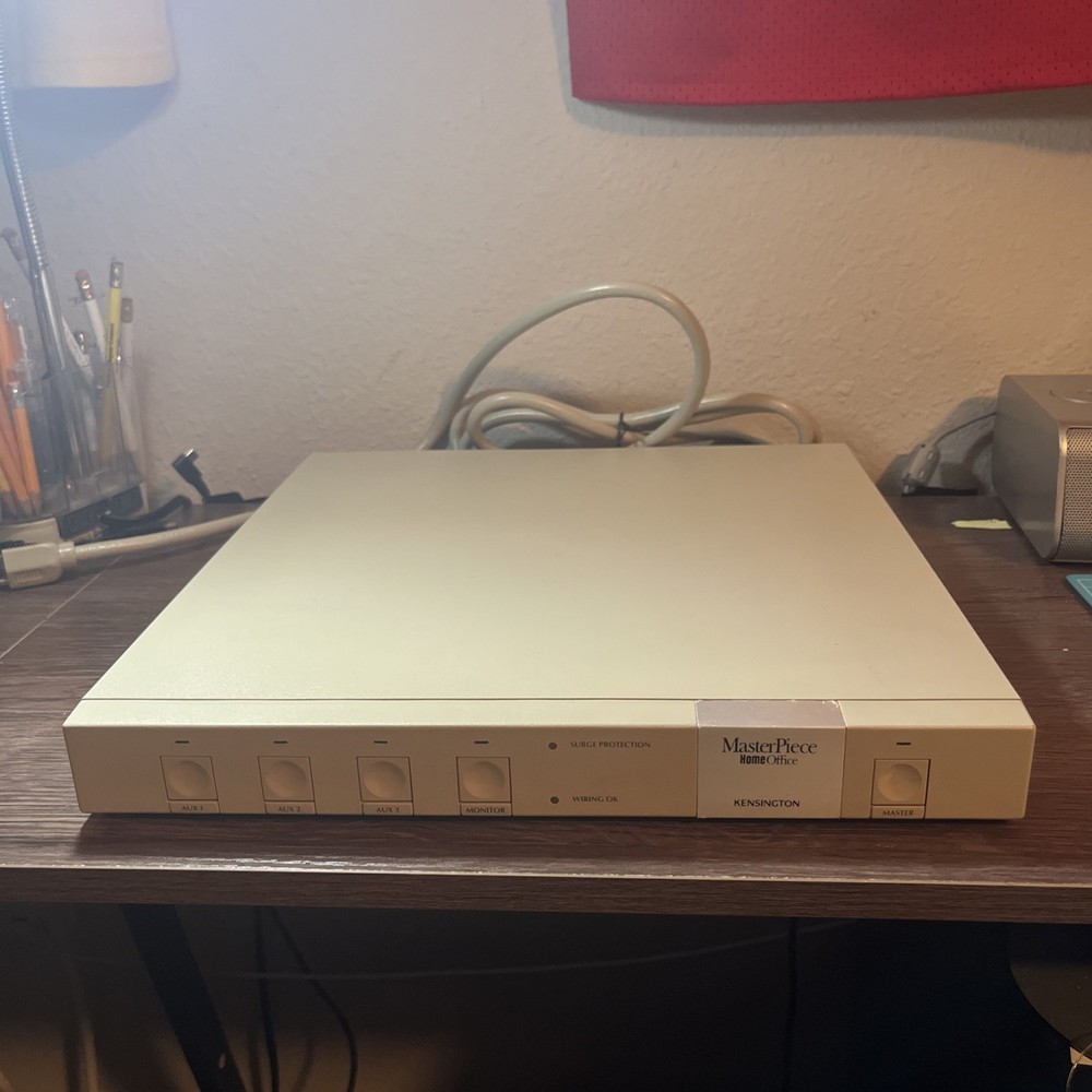 Kensington MasterPiece Surge Protector TESTED WORKING