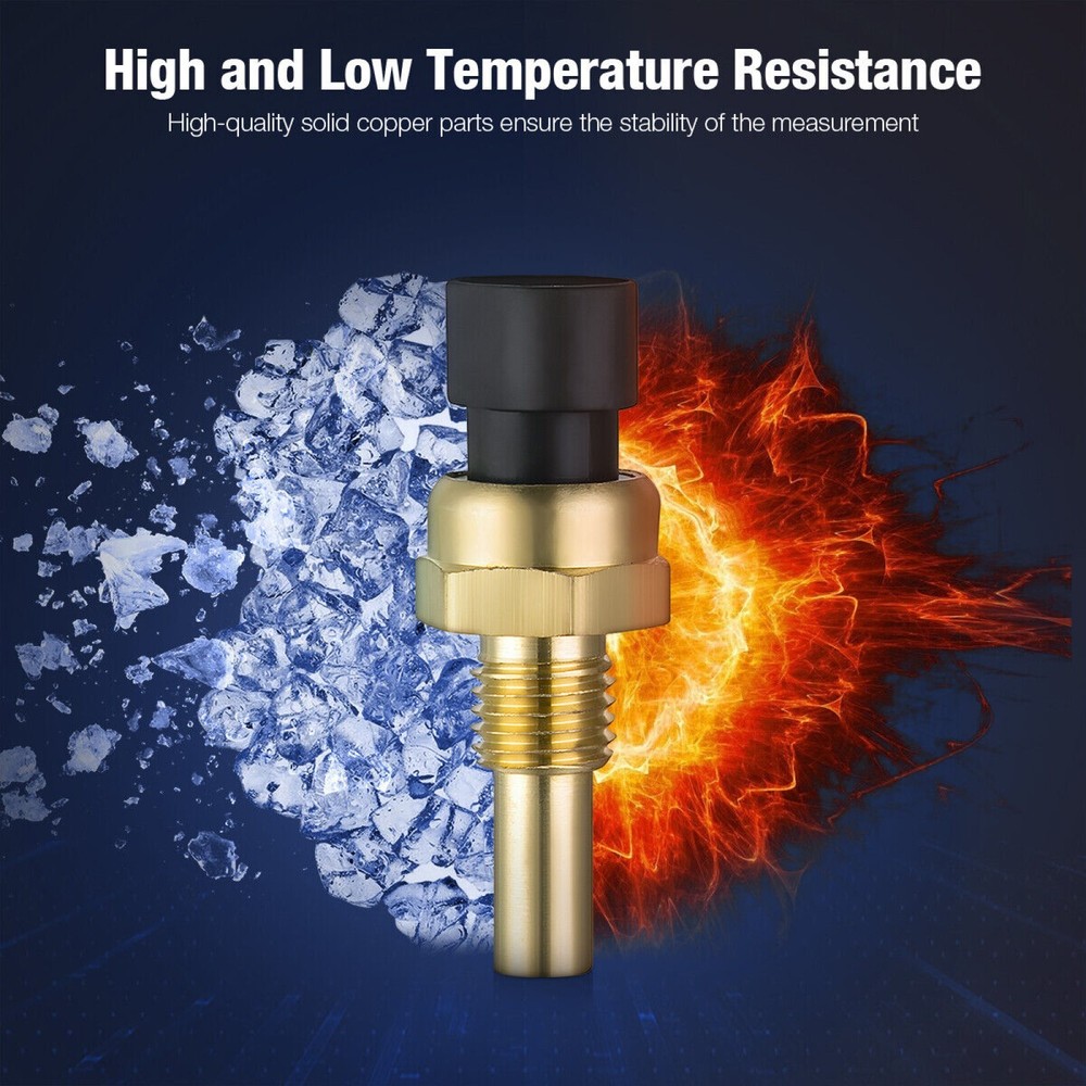 Coolant Water Temp Sensor Temperature Sender W/Plug For Chevrolet Camaro Buick
