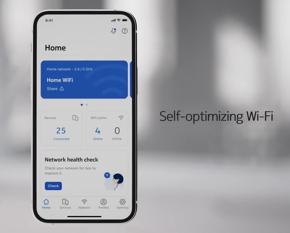 Nokia Beacon 3.1 WiFi Extender & Booster | Mesh Router | Self-optimizing | White