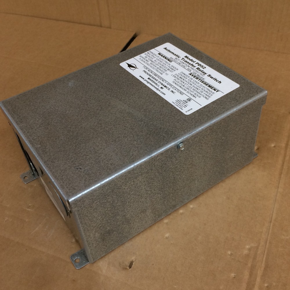 BRAND NEW NOB Progressive Dynamics PD52V 5200 Series Automatic Transfer Switch