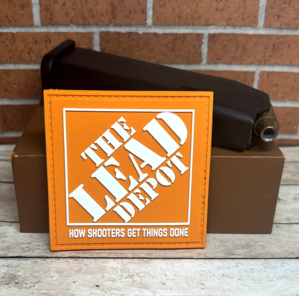 Morale Patch, The Lead Depot Gun PVC Patch,  Military Meme Tactical Patch